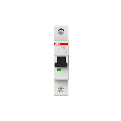 ABB Miniature Circuit Breaker รุ่น S201M-C10 ขนาด 1 โพล 10 แอมป์ 10kA