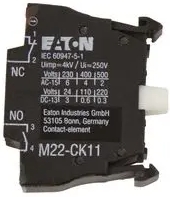 บล็อกหน้าสัมผัส Eaton รุ่น M22-CK11