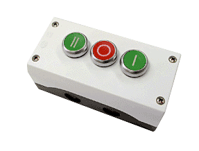 สวิตช์กดแบบ 3 ปุ่ม Eaton Moeller รุ่น M22-I3-M1​