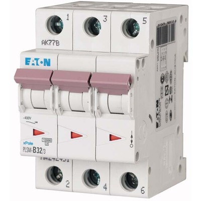 EATON Miniature Circuit Breaker 3P 32A # PLSM-C32/3