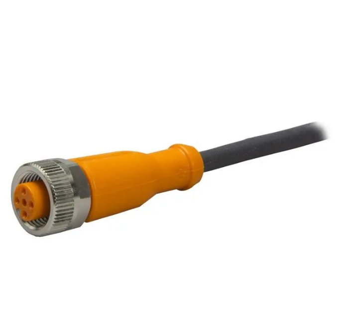สายเคเบิลซ็อกเก็ต M12x1 รุ่น EVC071 สีดำ จาก IFM