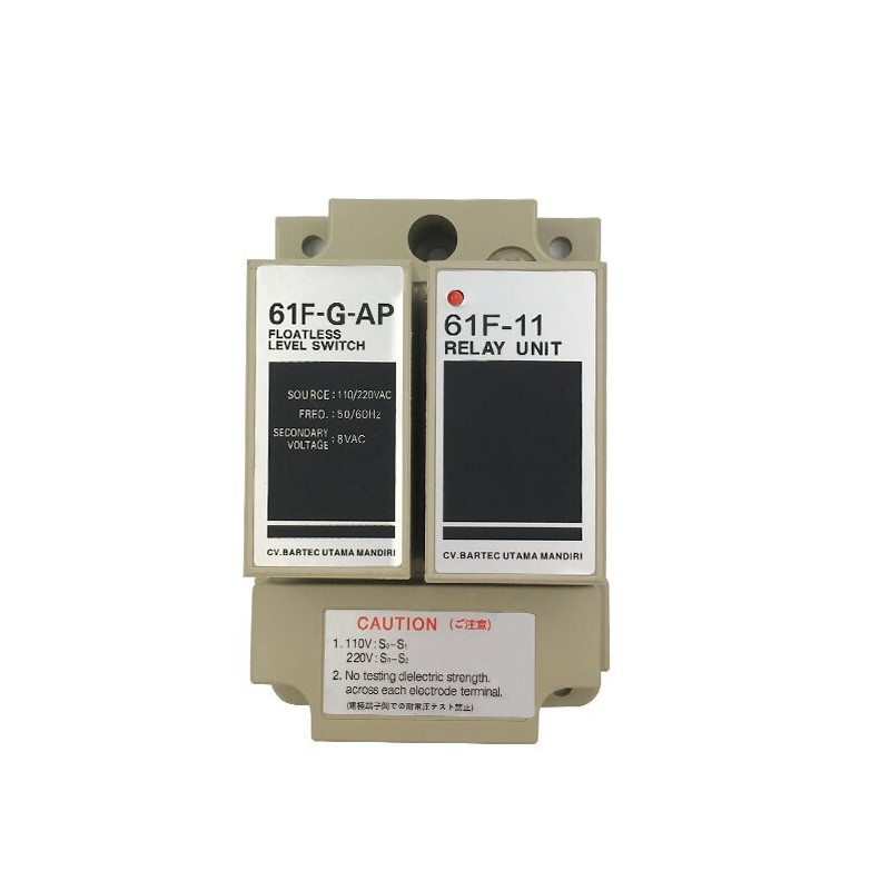 OMRON สวิตช์ตรวจวัดระดับของเหลวแบบไม่มีลูกลอย รุ่น 61F-G-AP