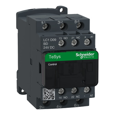 Schneider LC1-D09M7 | คอนแทคเตอร์ 9A คอยล์ 220V AC สำหรับควบคุมมอเตอร์