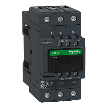 Schneider LC1-D40AM7 | คอนแทคเตอร์ 40A คอยล์ 220V AC สำหรับควบคุมมอเตอร์