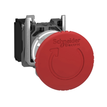 Schneider ปุ่มหยุดฉุกเฉิน 22 มม. รุ่น XB4BS8442 | Schneider Emergency Stop 22mm รุ่น XB4BS8442
