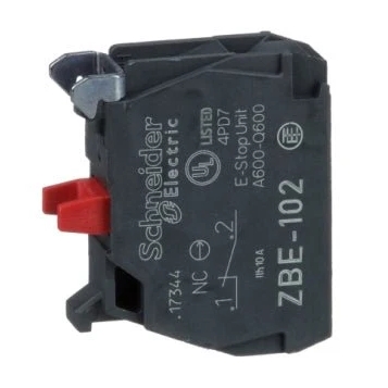 Schneider Electric บล็อกสัมผัส (Contact Block) 1NC รุ่น ZBE-102