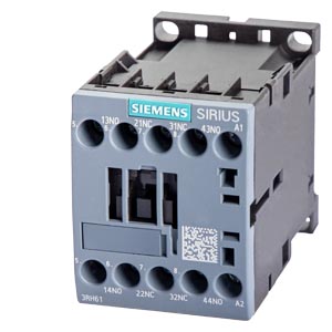 SIEMENS 3RH6140-1BB40 คอนแทคเตอร์รีเลย์ 4NO, DC 24V, ขนาด S00
