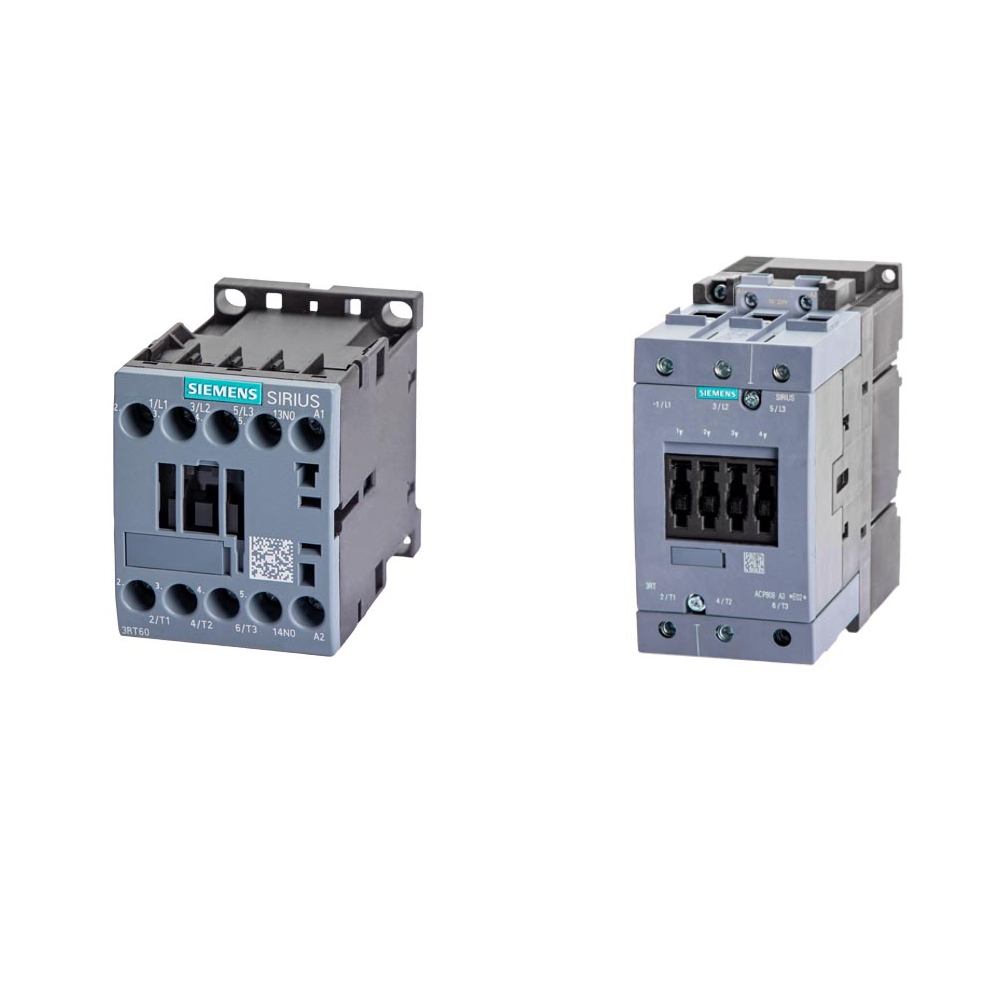 SIEMENS 3RT6016-1BB42 คอนแทคเตอร์ 3 เฟส, 24V DC, 9A, ขนาด S00