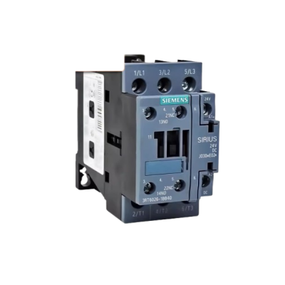 SIEMENS 3RT6026-1BB40 คอนแทคเตอร์ 3 เฟส, 24V DC, 25A, ขนาด S0