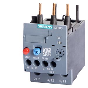 SIEMENS 3RU6126-4BB0 รีเลย์โอเวอร์โหลดความร้อน, 14-20A, สำหรับการป้องกันมอเตอร์