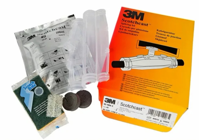 3M ชุดเรซินต่อสายไฟ รุ่น 92-NBA4 | Scotchcast™ Resin Joint Kit – สำหรับงานต่อสายไฟแรงต่ำ