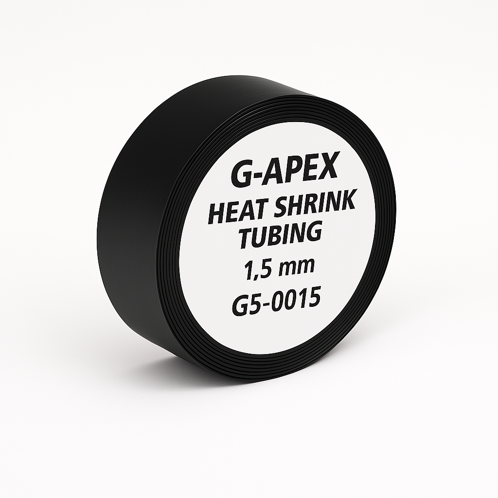 G-APEX ท่อหด รุ่น G5-0015 | Heat Shrink Tubing 1.5 mm สีดำ ขนาด 200 เมตร