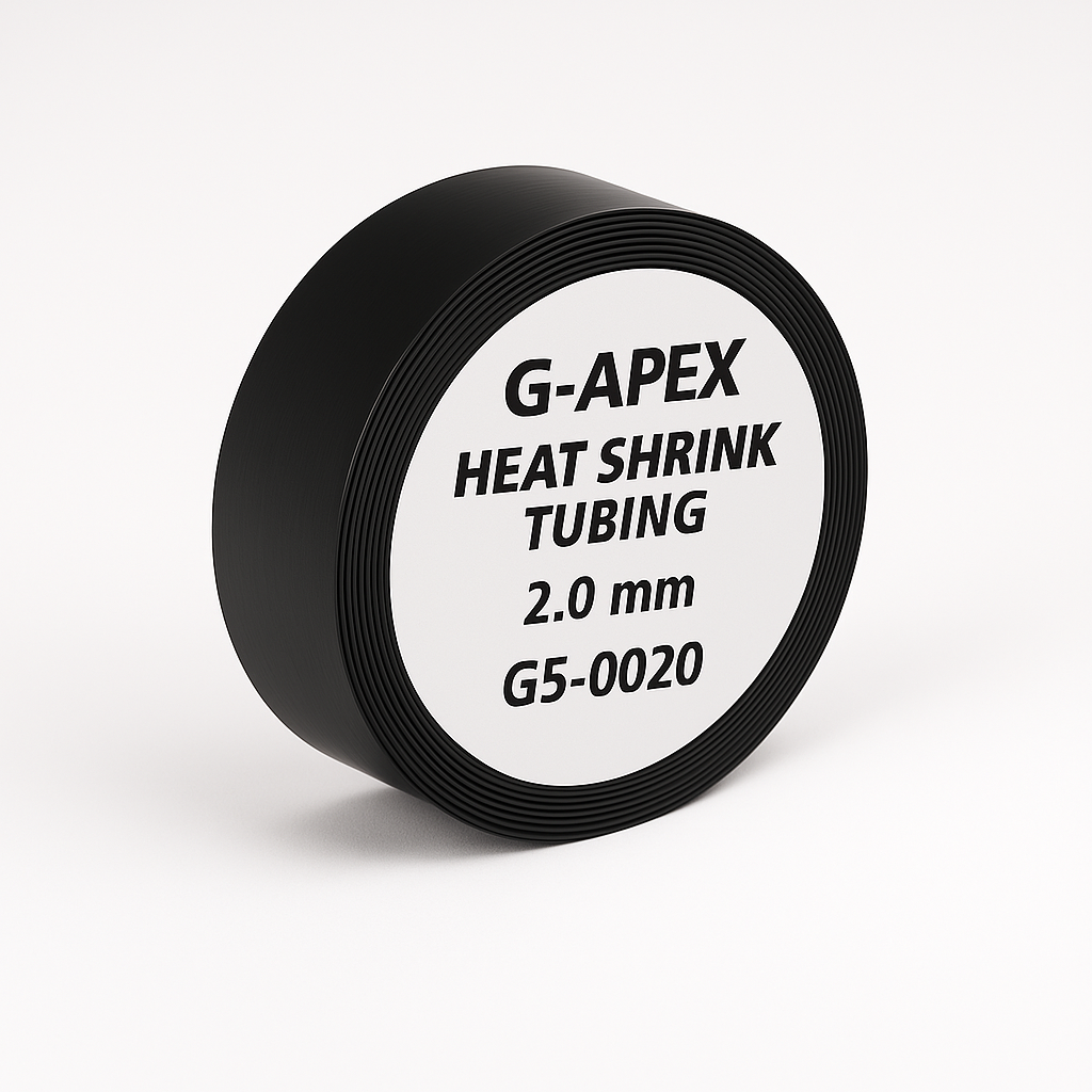 G-APEX ท่อหด รุ่น G5-0020 | Heat Shrink Tubing 2.0 mm สีดำ ขนาด 200 เมตร
