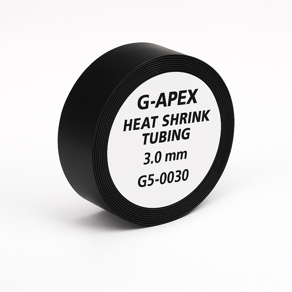 G-APEX ท่อหด รุ่น G5-0030 | Heat Shrink Tubing 3.0 mm สีดำ ขนาด 200 เมตร