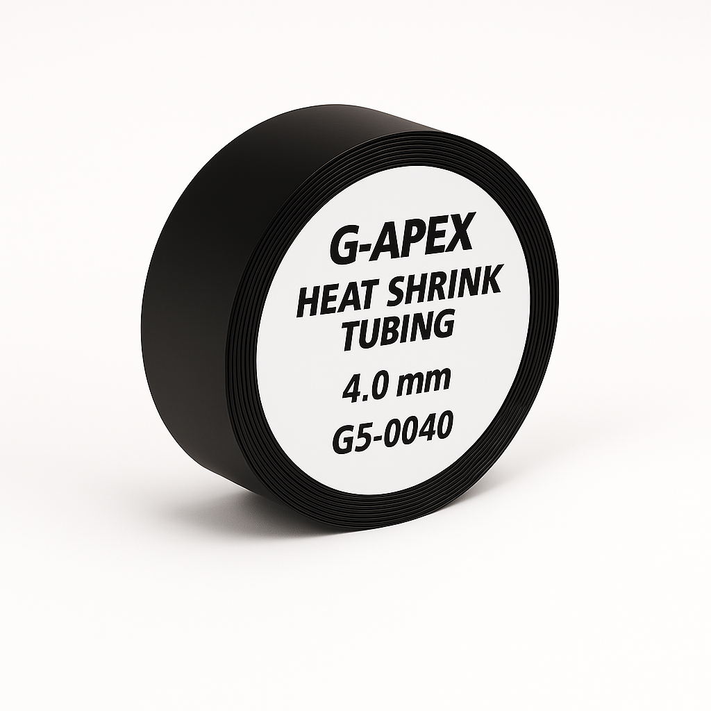 G-APEX ท่อหด รุ่น G5-0040 | Heat Shrink Tubing 4.0 mm สีดำ ขนาด 200 เมตร