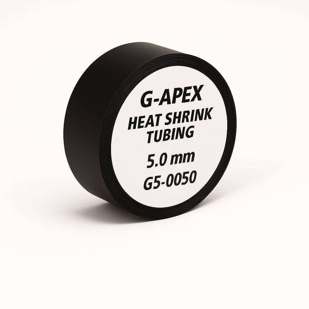 G-APEX ท่อหด รุ่น G5-0050 | Heat Shrink Tubing 5.0 mm สีดำ ขนาด 100 เมตร
