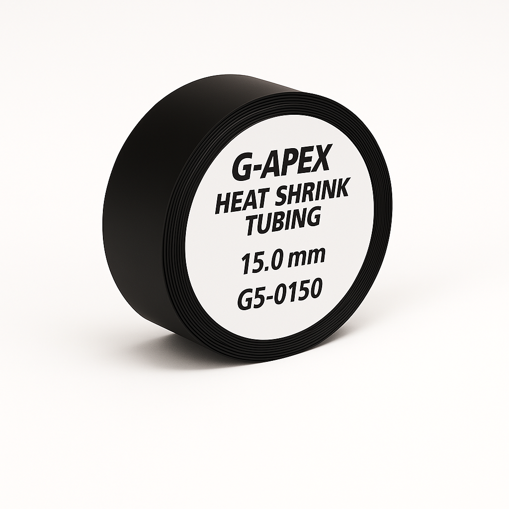 G-APEX ท่อหด รุ่น G5-0150 | Heat Shrink Tubing 15.0 mm สีดำ ขนาด 100 เมตร