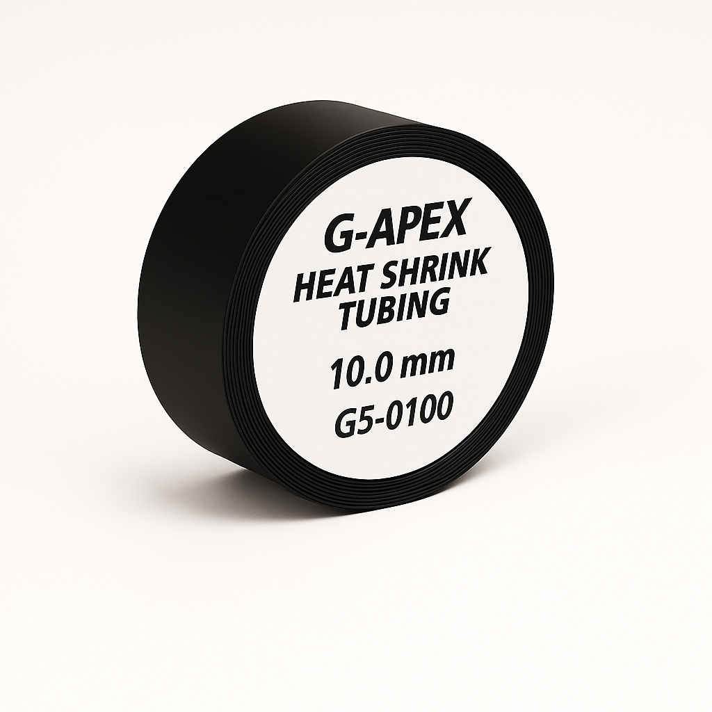 G-APEX ท่อหด รุ่น G5-0100 | Heat Shrink Tubing 10.0 mm สีดำ ขนาด 100 เมตร