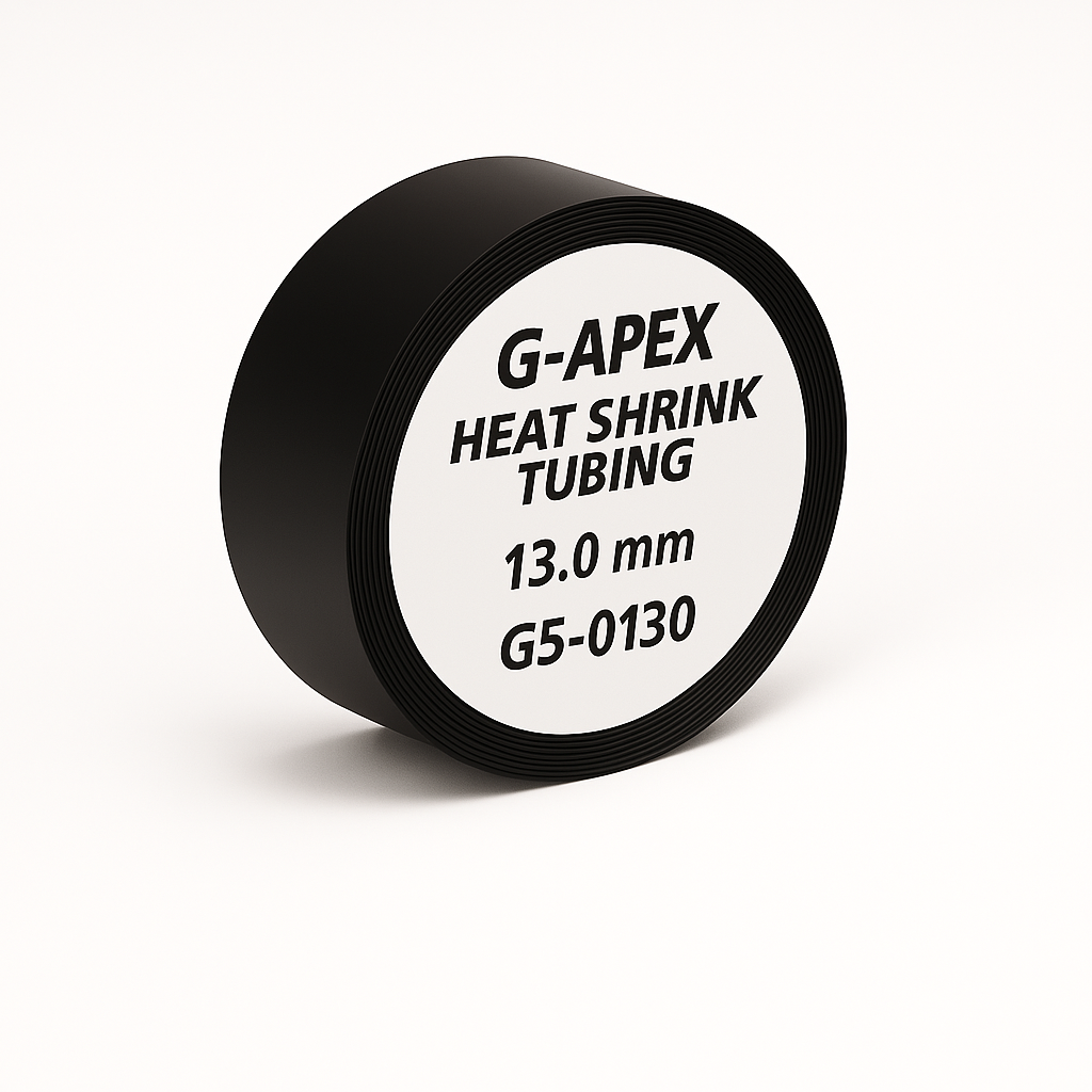G-APEX ท่อหด รุ่น G5-0130 | Heat Shrink Tubing 13.0 mm สีดำ ขนาด 100 เมตร