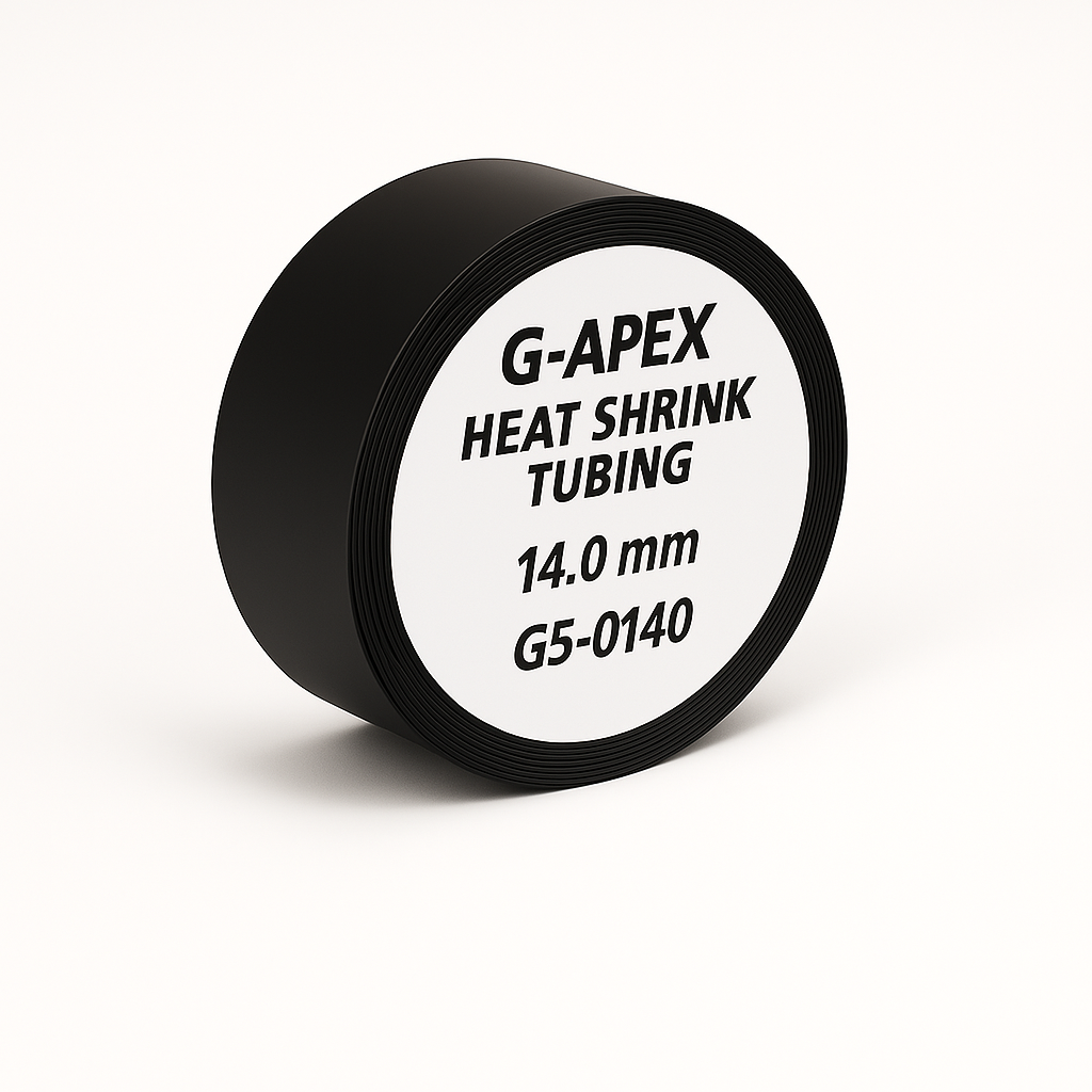 G-APEX ท่อหด รุ่น G5-0140 | Heat Shrink Tubing 14.0 mm สีดำ ขนาด 100 เมตร
