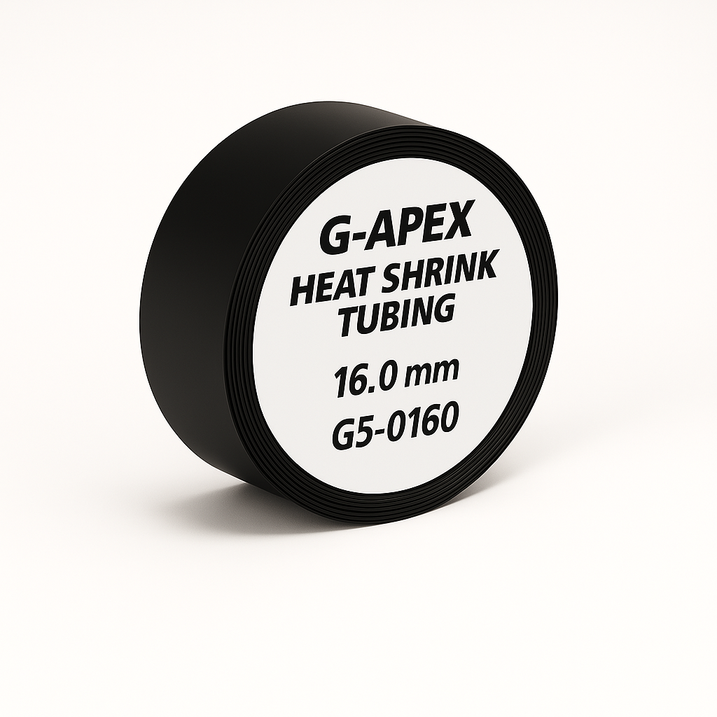 G-APEX ท่อหด รุ่น G5-0160 | Heat Shrink Tubing 16.0 mm สีดำ ขนาด 100 เมตร