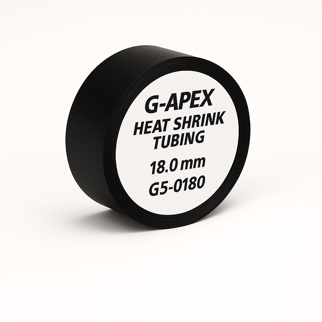 G-APEX ท่อหด รุ่น G5-0180 | Heat Shrink Tubing 18.0 mm สีดำ ขนาด 100 เมตร