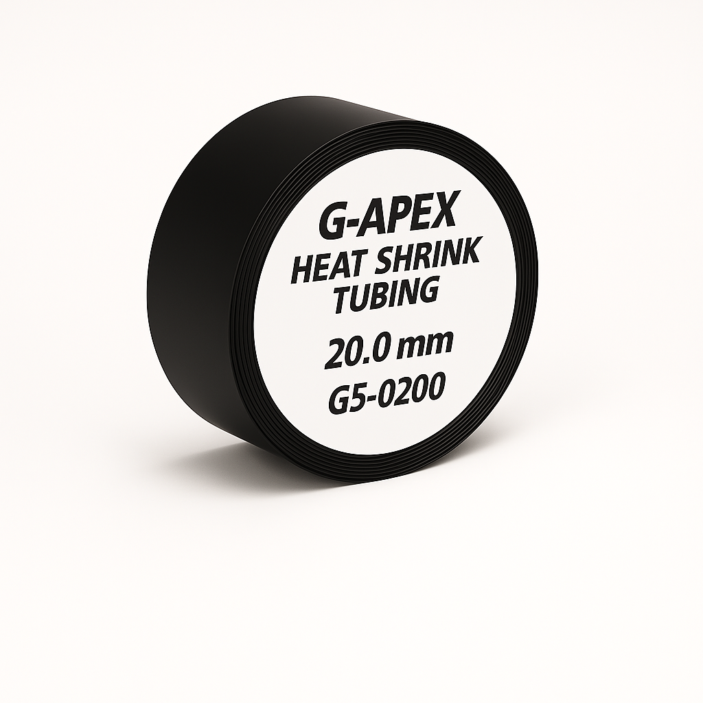 G-APEX ท่อหด รุ่น G5-0200 | Heat Shrink Tubing 20.0 mm สีดำ ขนาด 100 เมตร
