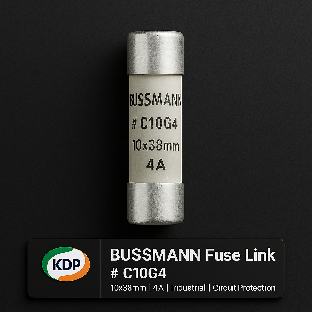 ฟิวส์ทรงกระบอก Bussmann ขนาด 10x38 มม. 4A รุ่น C10G4