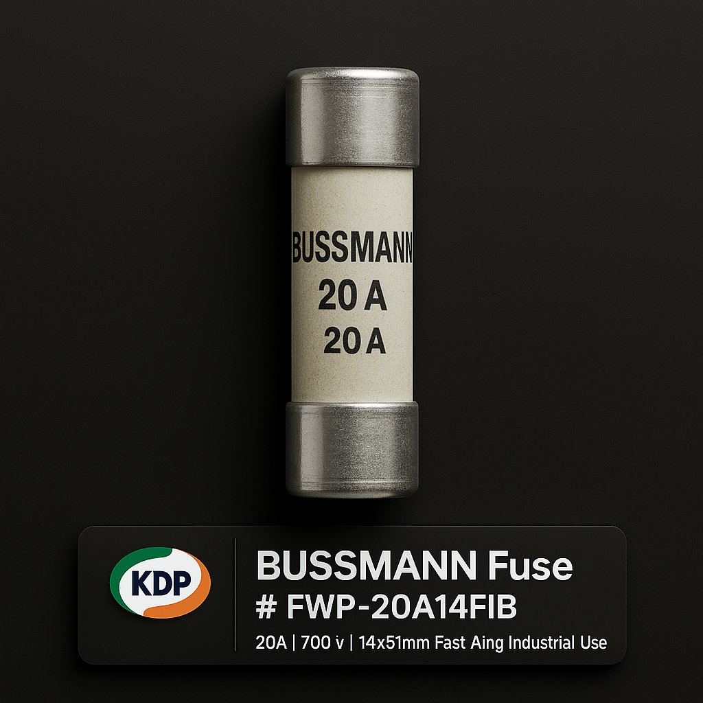 ฟิวส์ความเร็วสูง Bussmann รุ่น FWP-20A14FI ขนาด 20A 700V 14x51 มม.