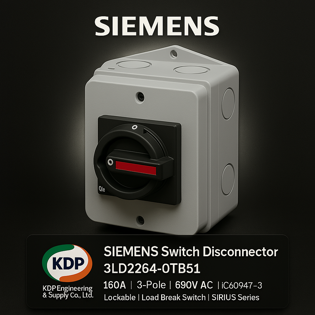 สวิตช์ตัดวงจร (Switch Disconnector) 3LD2264-0TB51 จาก Siemens