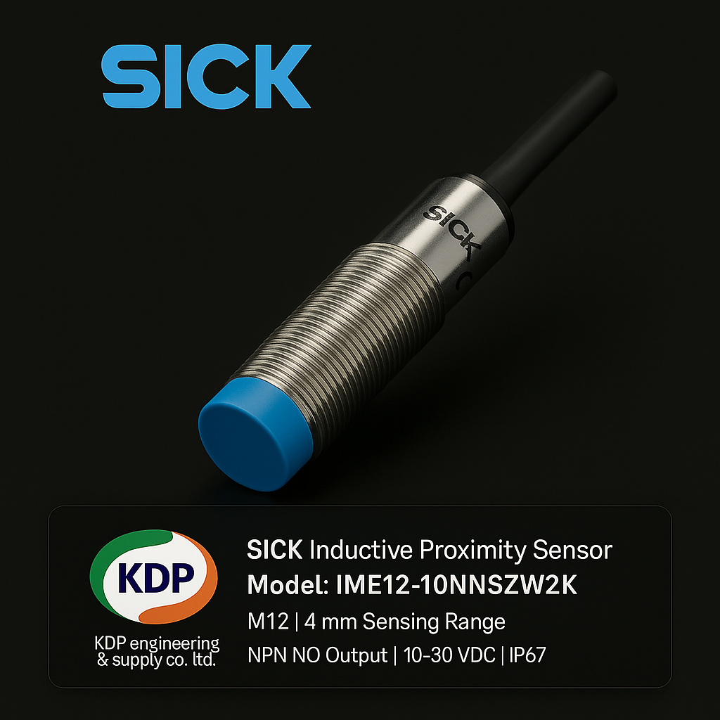 SICK เซ็นเซอร์ตรวจจับระยะ (Inductive Proximity Sensor) รุ่น IME12-10NNSZW2K